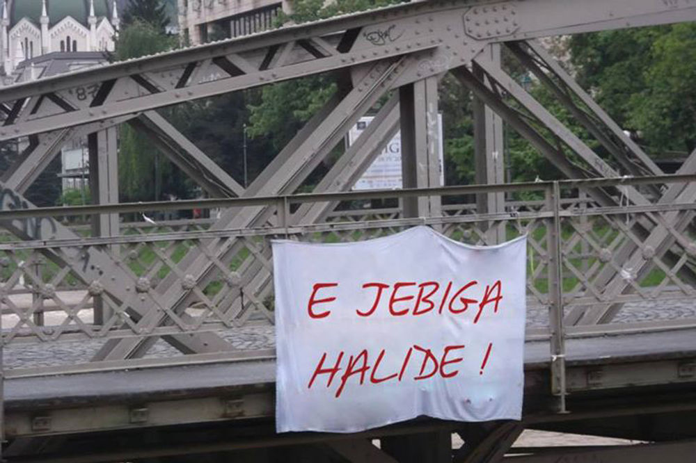 SARAJLIJE HAPSE HALIDA: Privode Bešlića ako Miljacka odnese mostove!