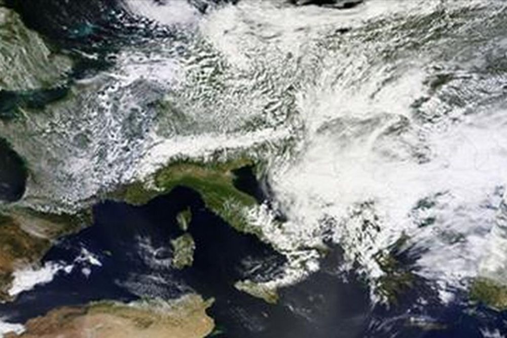 SNIMCI NASA: Srbija pod ogromnim kišnim oblakom!