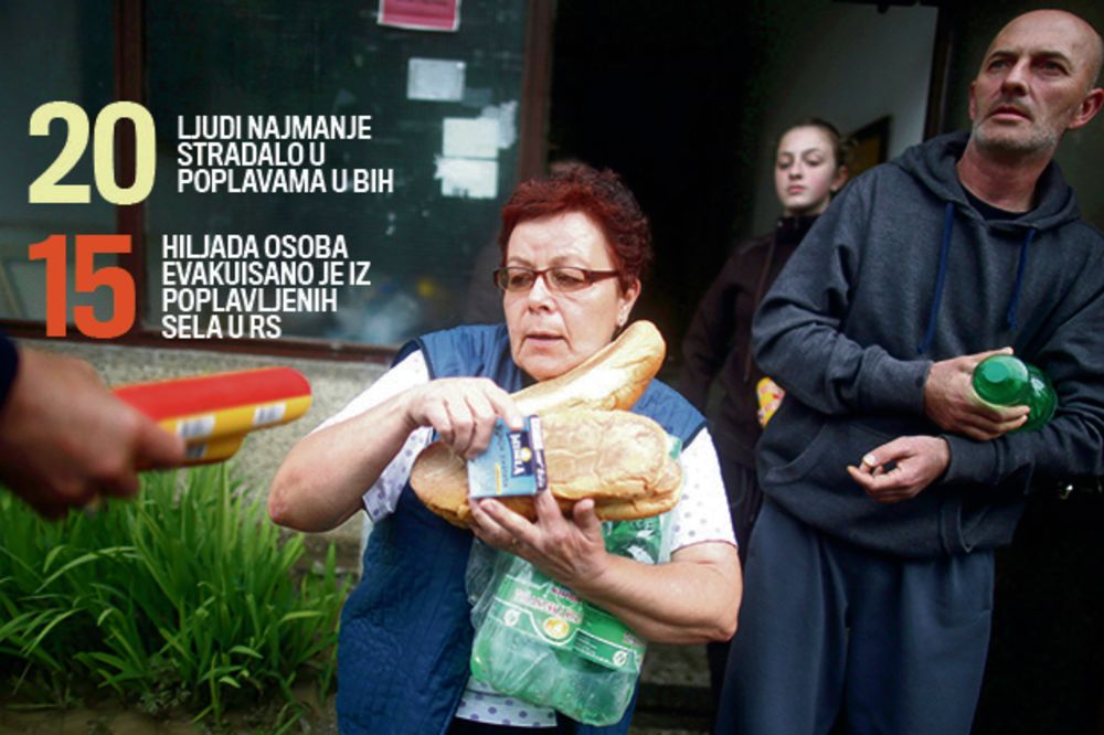 HAOS: U Bosni se tuku i mole za hranu