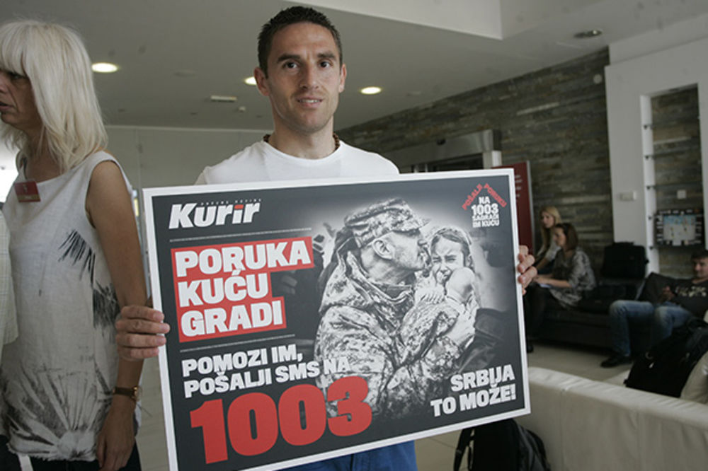 PORUKA KUĆU GRADI: Miroslav Vulićević podržao akciju pošalji SMS na 1003!