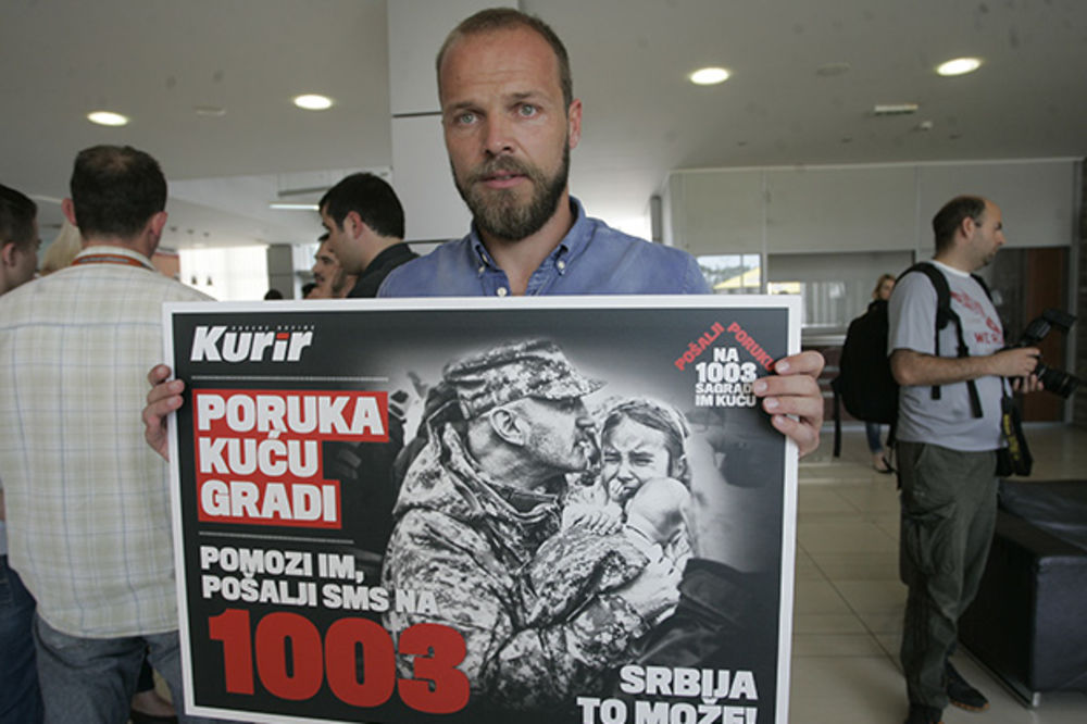 HOĆU KUĆI: Ivan Tomić podržao akciju pošalji SMS na 1003!
