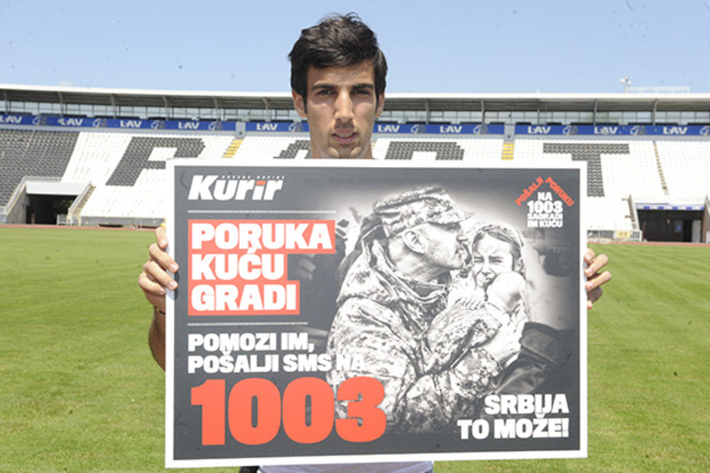 SRBIJA TO MOŽE: Nikola Gulan podržao akciju pošalji SMS na 1003!