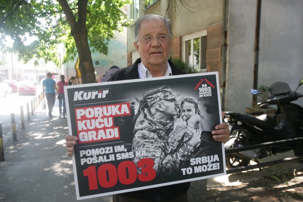 SRBIJO, TI TO MOŽEŠ: Bora Todorović podržao akciju SMS na 1003!