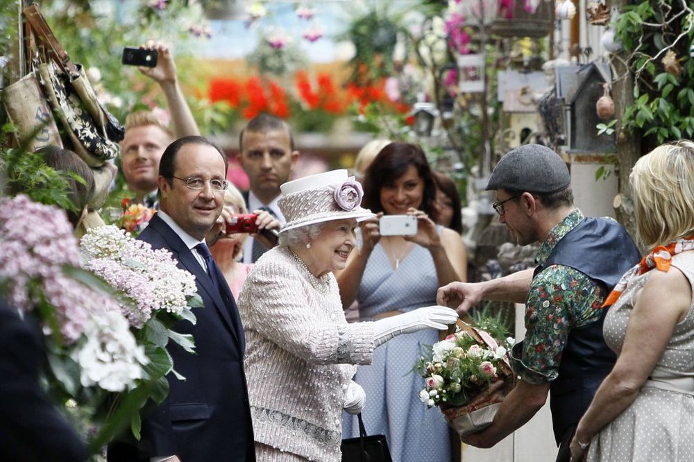 Pariska pijaca cveća dobila ime po Britanskoj kraljici