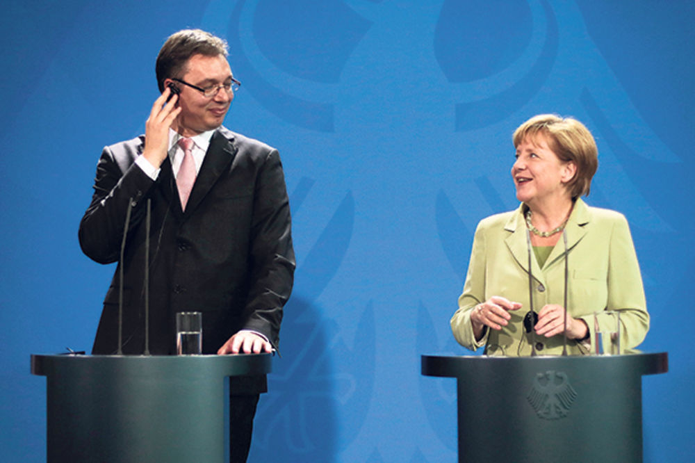 DOBRODOŠAO: Još dva susreta Vučića i Merkelove