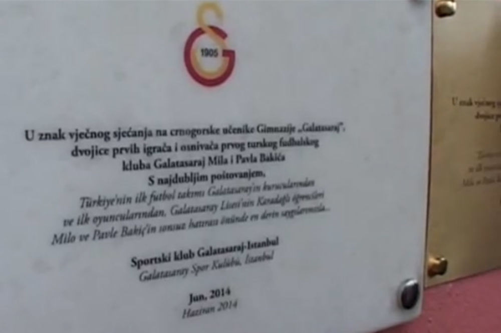OVO NISTE ZNALI: Crnogorci osnovali Galatasaraj