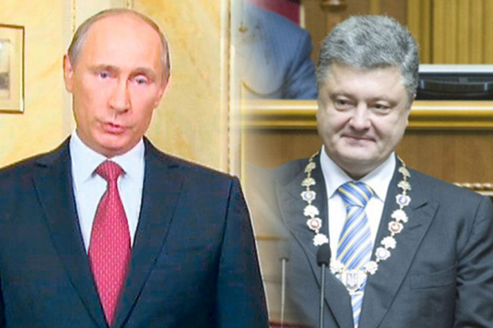 Putin i Porošenko o prekidu vatre na jugoistoku Ukrajine
