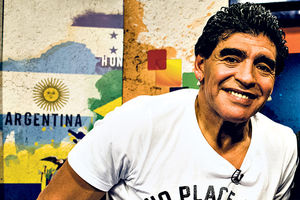 MARADONA EKSKLUZIVNO ZA KURIR: Moje srce je uz Srbiju!