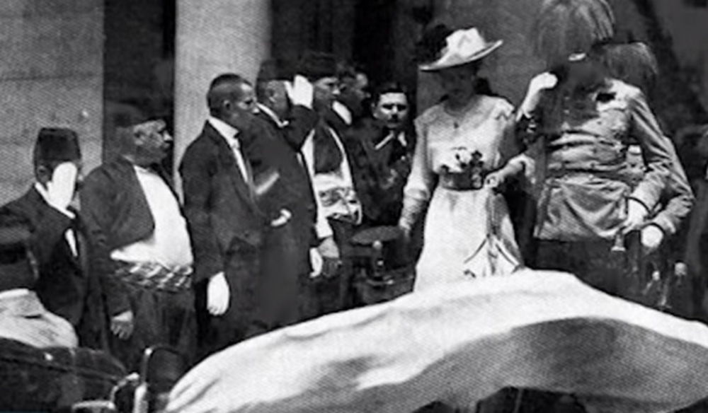 Franc Ferdinand sa suprugom pred ubistvo u sarajevu 1914.