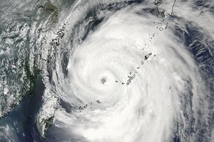 JAPAN: Tajfun Neoguri se približava ostrvu Kjušu