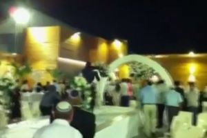(VIDEO) PANIKA NA VENČANJU U IZRAELU: Mladenci i gosti bežali dok im je raketa letela iznad glava!