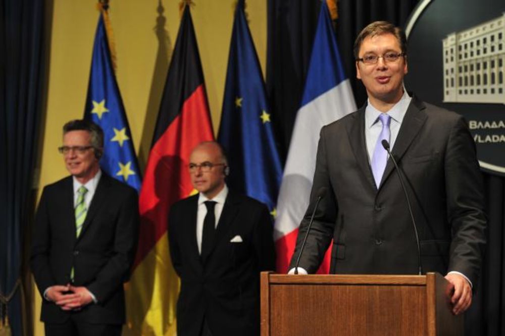 Vučić: Formirana radna grupa MUP Srbije, Nemačke i Francuske