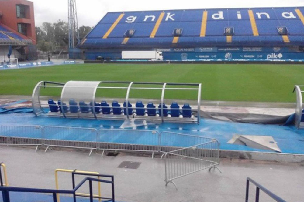 MAKSIMIR NA UDARU: Pogledajte kako je nezapamćena oluja opustošila stadion Dinama