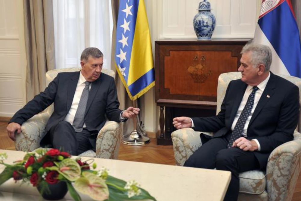 Nikolić i Radmanović zadovoljni dobrim odnosima Srbije i Srpske