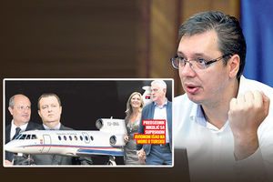 PREKIPELO: Vučić prodaje Vladine avione zbog bahatih ministara!