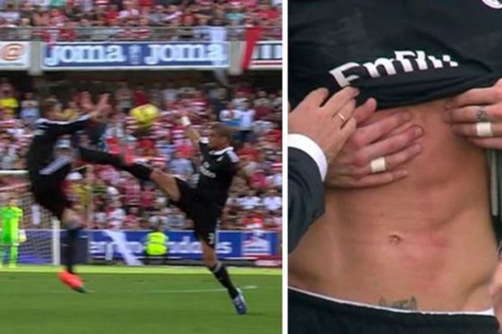 NE BIRA ŽRTVE: Pogledajte kako je Pepe kung-fu potezom polomio saigrača Ramosa