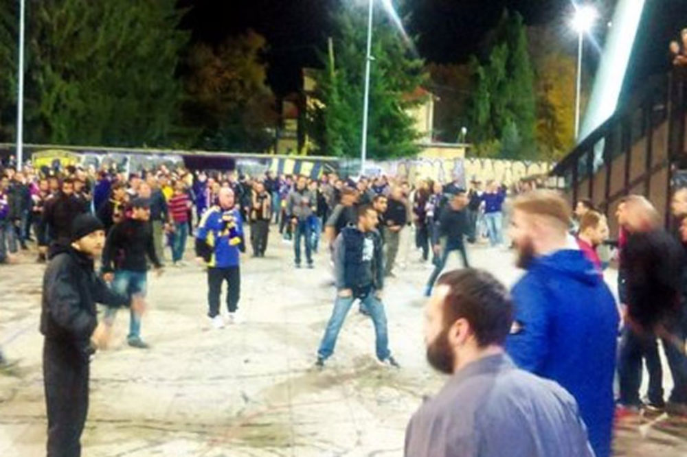 (VIDEO) FAJT U SLOVENIJI: Navijači Maribora napali pristalice Čelsija