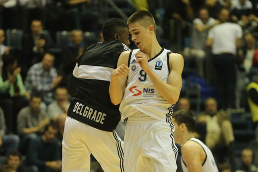 PRVENAC: Marinković predvodio Partizan do prve pobede u Evrokupu