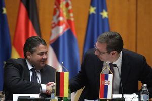 VUČIĆ I VICEKANCELAR GABRIJEL: Srbija ima podršku Nemačke na putu evrointegracija!