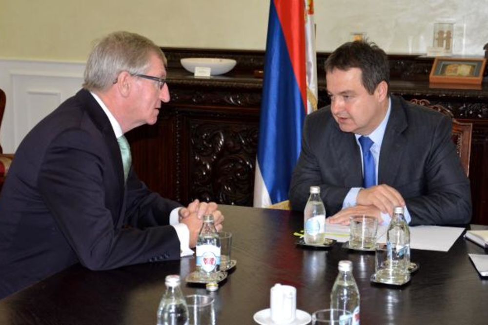 DOBRI ODNOSI: Dačić primio ambasadora Irske