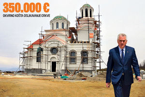 (VIDEO) EKSKLUZIVNO: Kurir prvi ušao u Nikolićevu crkvu u rodnoj Bajčetini!