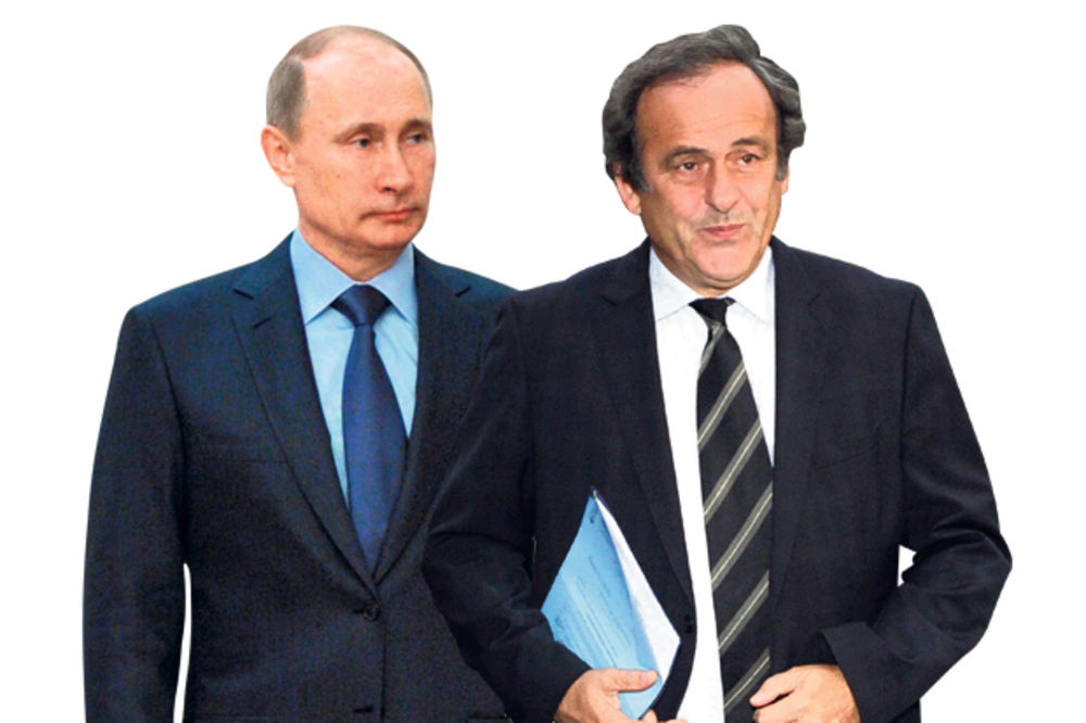 AFERA RUSIJA: Putin poklonio Platiniju Pikasa za Mundijal 2018.