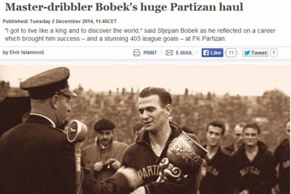 (VIDEO) BOLJI OD MESIJA: Pročitajte kako se UEFA setila Partizanove legende