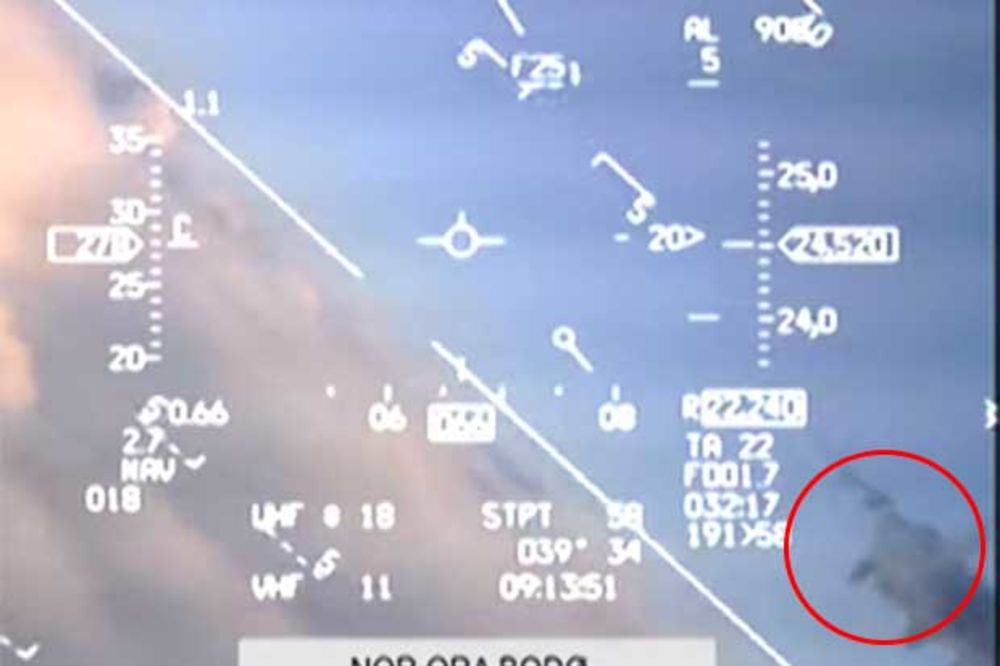 (VIDEO) KAMIKAZA NA NEBU: Pogledajte kako je ruski MIG-31 prepao pilota norveškog F-16