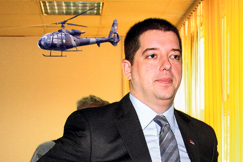 Marko Đurić spiskao 4,9 miliona na vožnju helikopterom