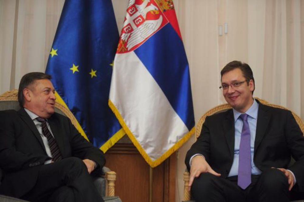 Vučić se sastao sa gradonačelnikom Ljubljane Zoranom Jankovićem