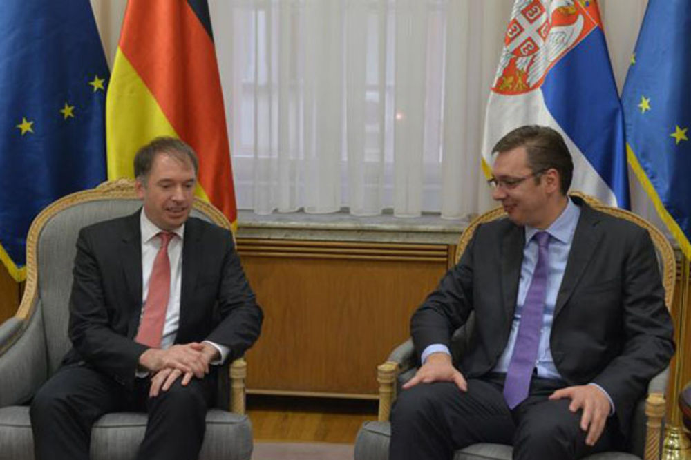 SASTANAK U VLADI: Vučić sa poslanikom Bundestaga