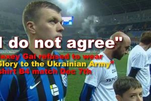RUSI SLAVE UKRAJINCA: Fudbaler Aleksej Gaj odbio da obuče majicu Slava ukrajinskoj vojsci
