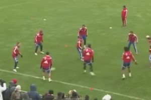 (VIDEO) PEPOVA ŠKOLA: Fudbaleri Bajerna impresivni na treningu dodavanja