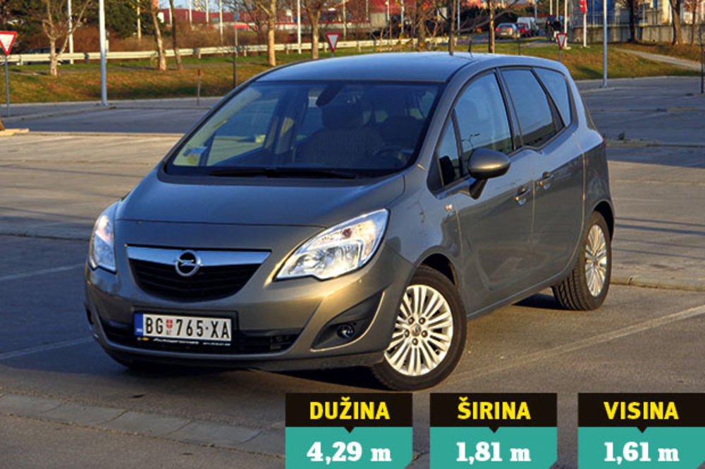 PUN PAKET: Opel Meriva sada se nudi s popustom od čak 4.740 evra