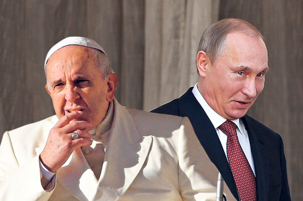 BISERI MOĆNIKA: Putin učio od pacova, papa krsti Marsovce