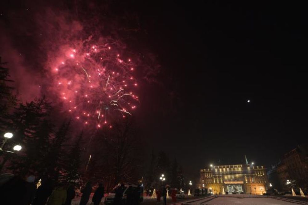 Beograđani dočekali Novu godinu na tri trga