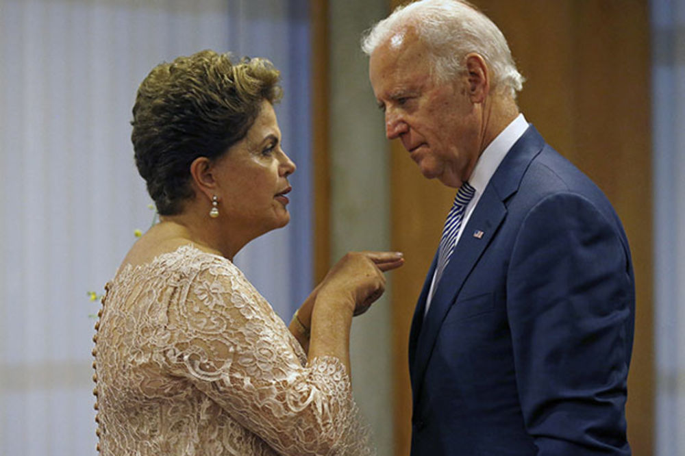 BRAZIL OPROSTIO AMERICI ŠPIJUNIRANJE: Dilma Rusef ipak primila Džozefa Bajdena