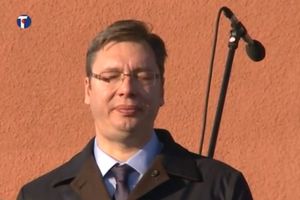 (VIDEO) PREMIJER NA KOSOVU: Vučićeve suze kod spomenika kralju Milutinu