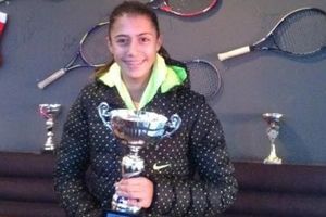 GRABI U SVETSKI VRH: Danilovićeva ćerka šampion Srbije za teniserke do 14 godina