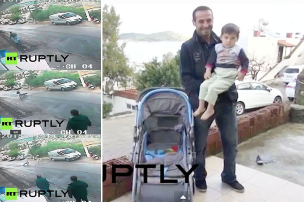 (VIDEO) OVO JE RIBAR SUPERMEN: Da vidite kako je zgrabio dete iz letećih kolica i spasao ga!