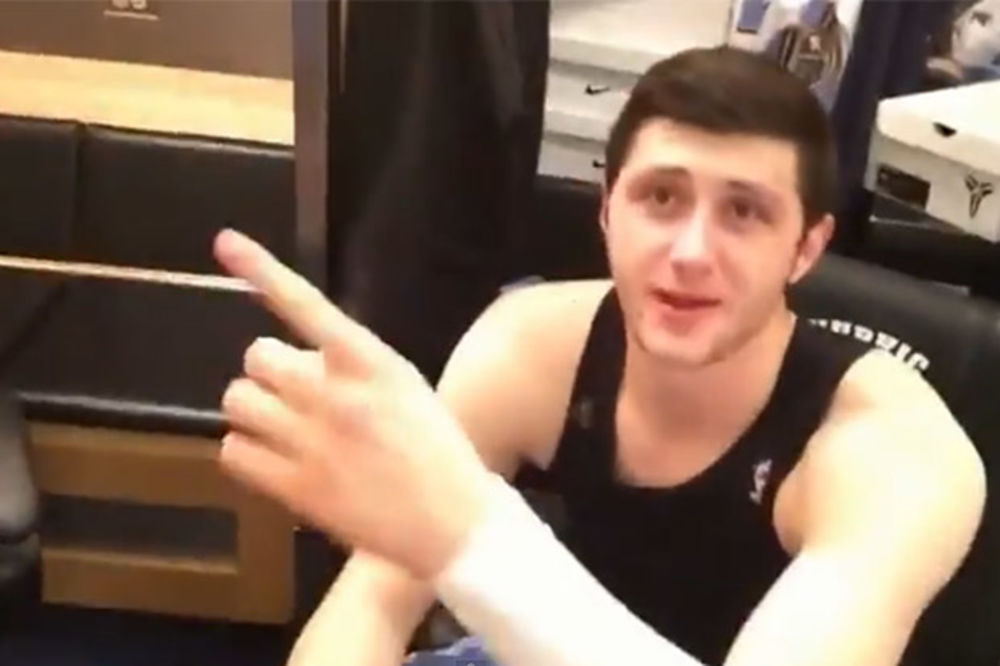 (VIDEO) OMILJENA UZREČICA: Nurkić naučio saigrače u NBA da psuju na srpskom