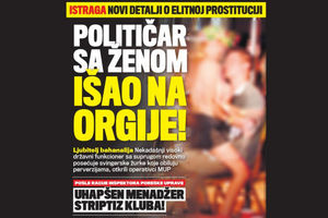 GRUPNJAK: Političar orgijao sa ženom i prostitutkama!