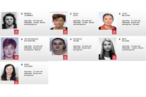 (FOTO) DA LI STE IH VIDELI U SRBIJI: Ovo je 7 Bosanki koje traže sve policije sveta!