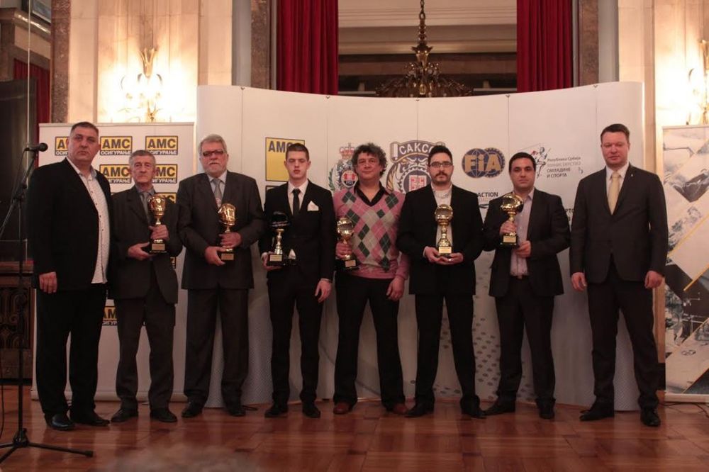 Šampionat Srbije: Nagrađeni najuspešniji automobilisti u 2014. godini