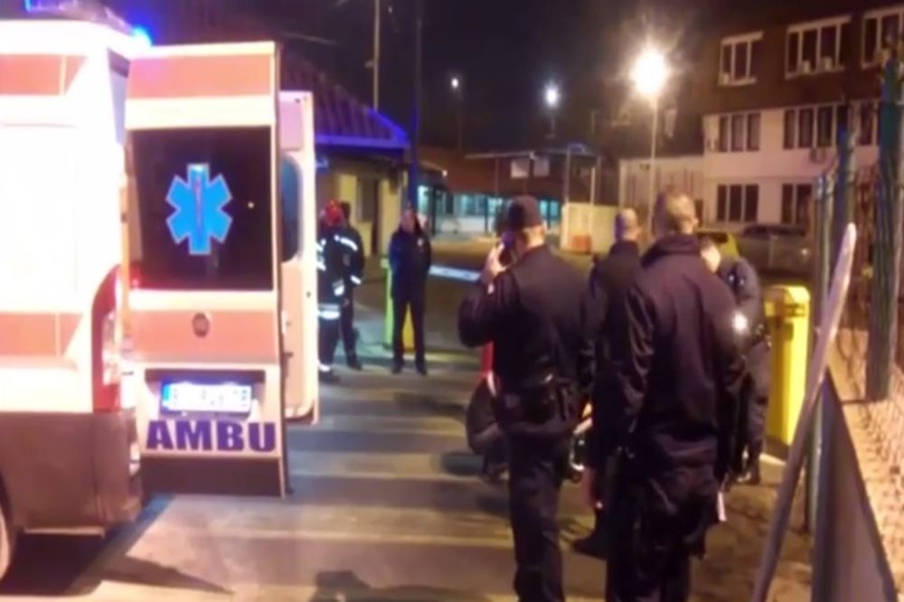 SNIMAK HORORA KOD SAJMIŠTA: Zapaljeni čovek ležao je nepomično, policajci bili u šoku! (VIDEO)