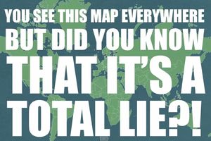 (VIDEO) ZEMLJA UOPŠTE NE IZGLEDA TAKO: Geografska karta sveta je velika zabluda!