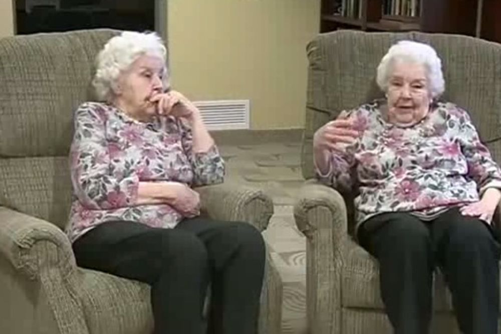 (FOTO I VIDEO) Bakice bliznakinje 90 godina se svađaju samo zbog muškaraca!