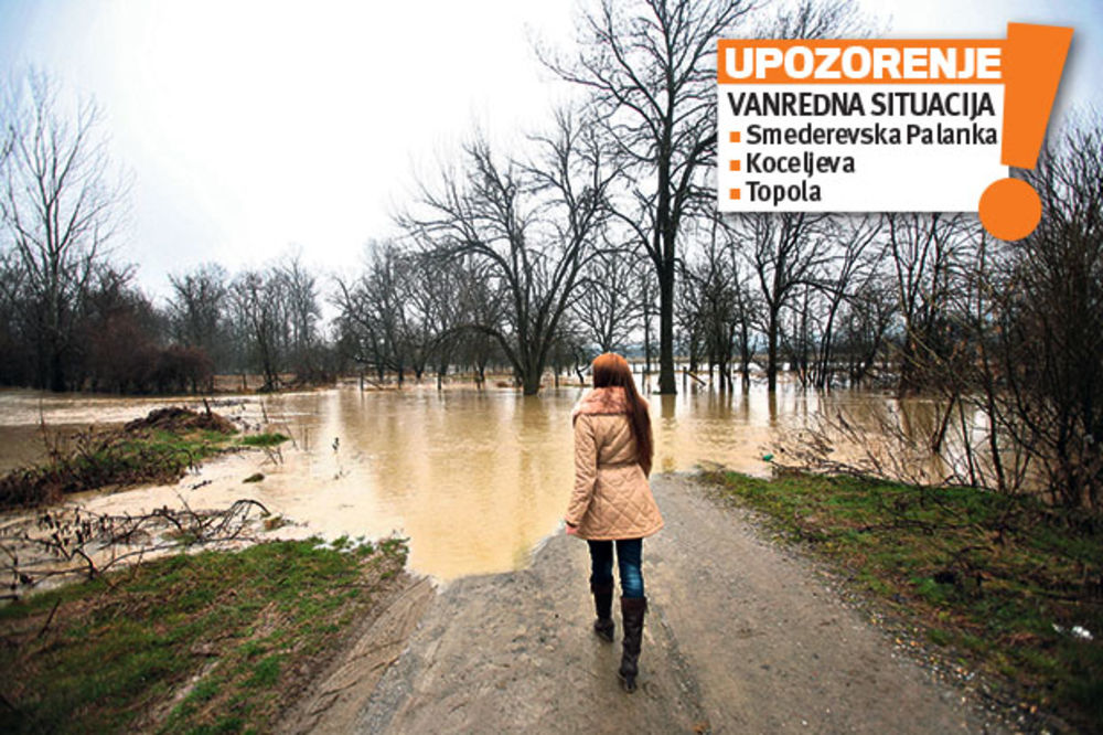 NEVREME U SRBIJI: Izlivaju se reke, meštani Obrenovca beže iz kuća!