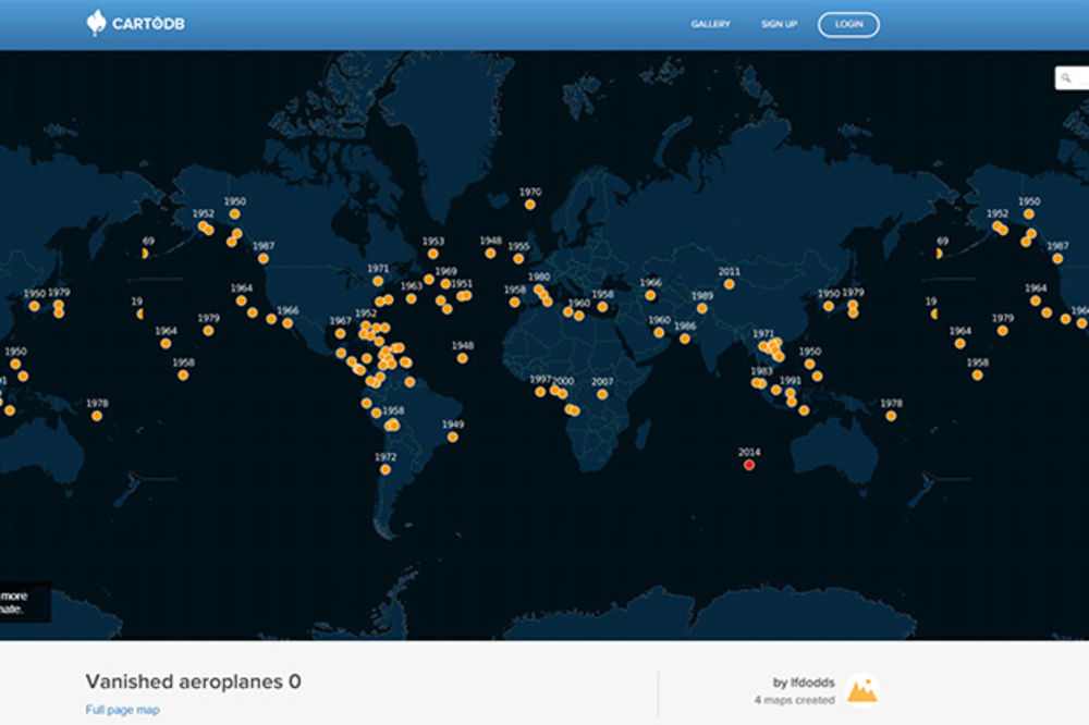 NIKO NE ZNA GDE JE 1.615 PUTNIKA: Pogledajte mapu svih nestalih aviona od 1948. godine!