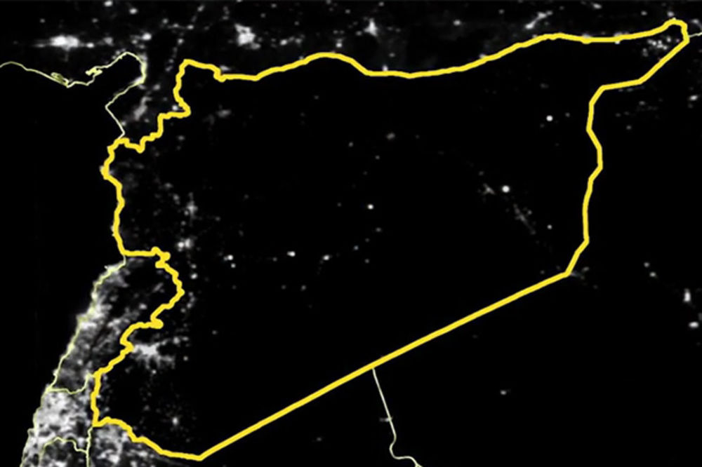 (VIDEO) KAKO ŽIVE TI JADNI LJUDI? Satelitski snimci pokazuju da je 83 odsto Sirije u mraku